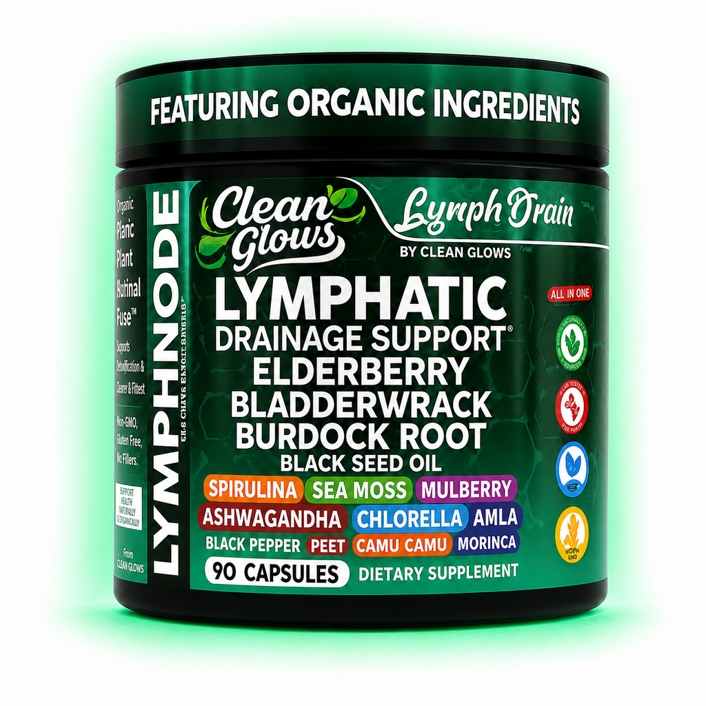 Clean Glows LymphDRAIN Anti-inflammatory support