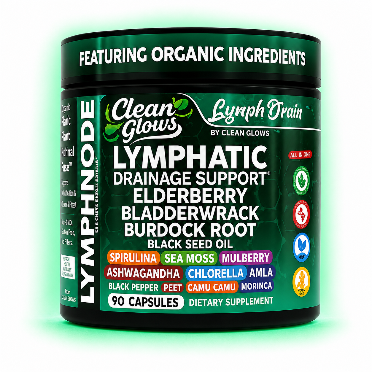 Clean Glows LymphDRAIN Anti-inflammatory support