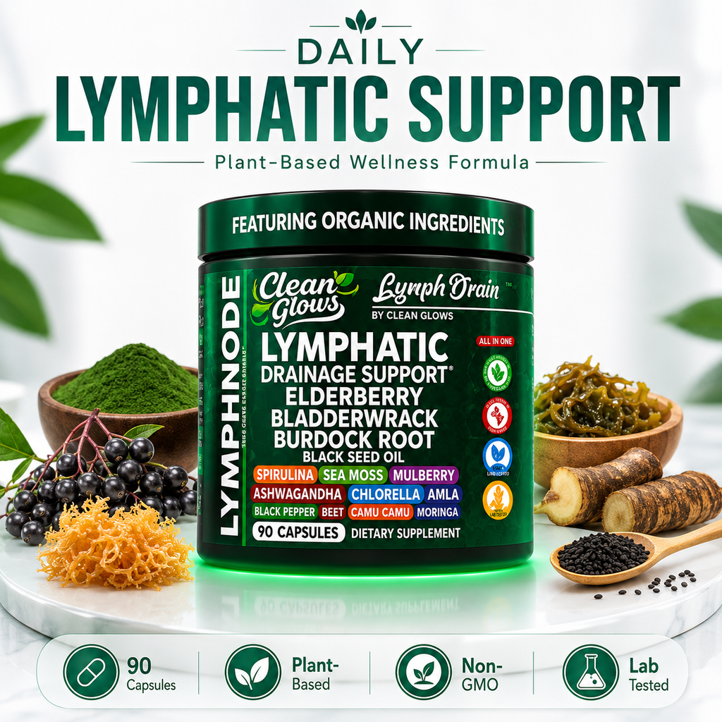 Clean Glows LymphDRAIN Anti-inflammatory support
